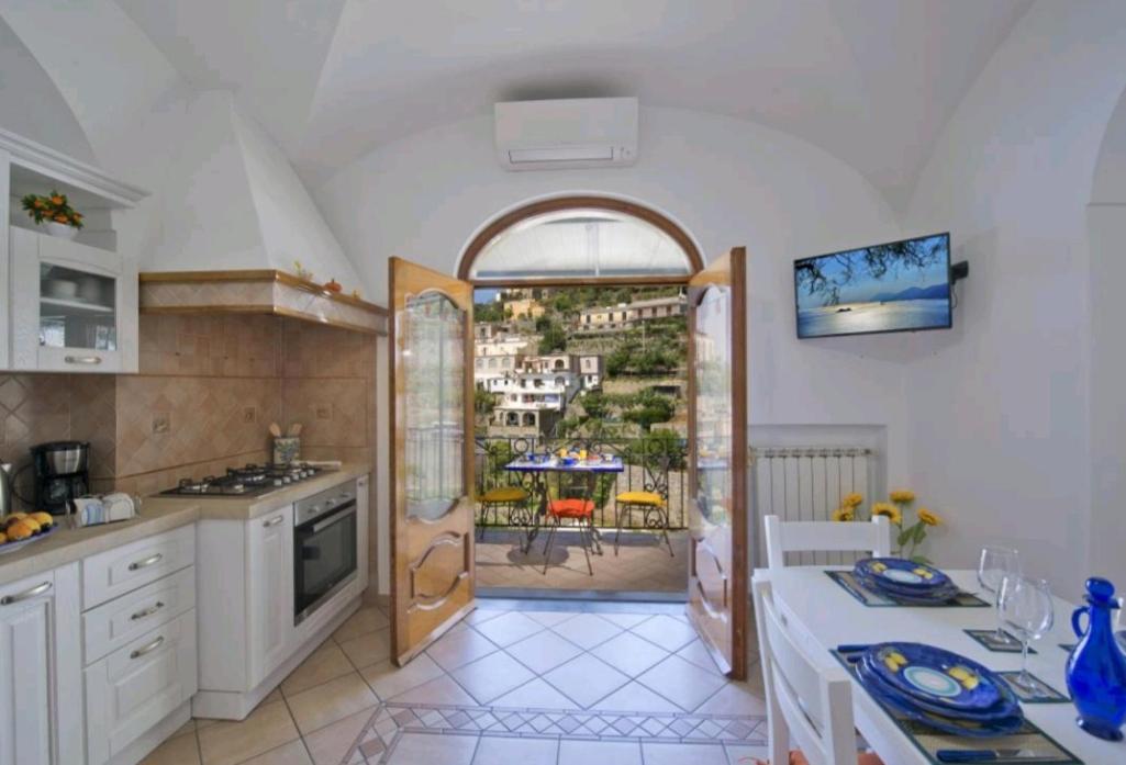 Vila Casa Scirocco Positano Exteriér fotografie